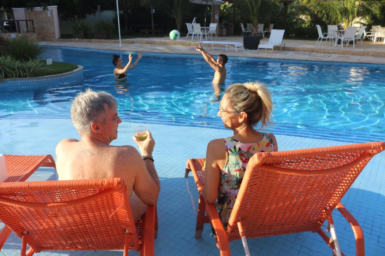 Palm Beach Porto Das Dunas, Apartamento Todo Climatizado Terreo A 350 Metros Beach Park Aquiraz Εξωτερικό φωτογραφία