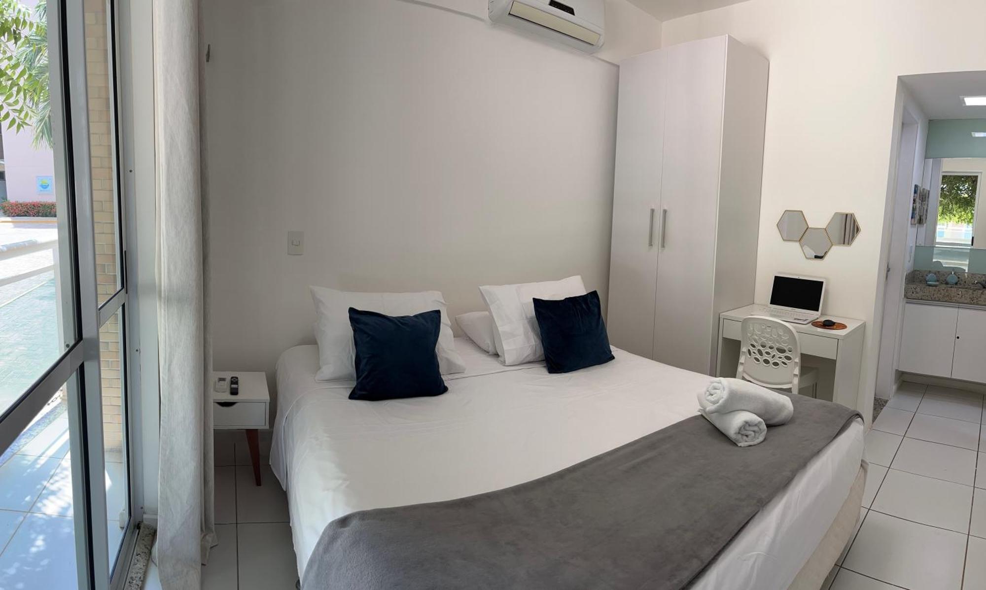 Palm Beach Porto Das Dunas, Apartamento Todo Climatizado Terreo A 350 Metros Beach Park Aquiraz Εξωτερικό φωτογραφία