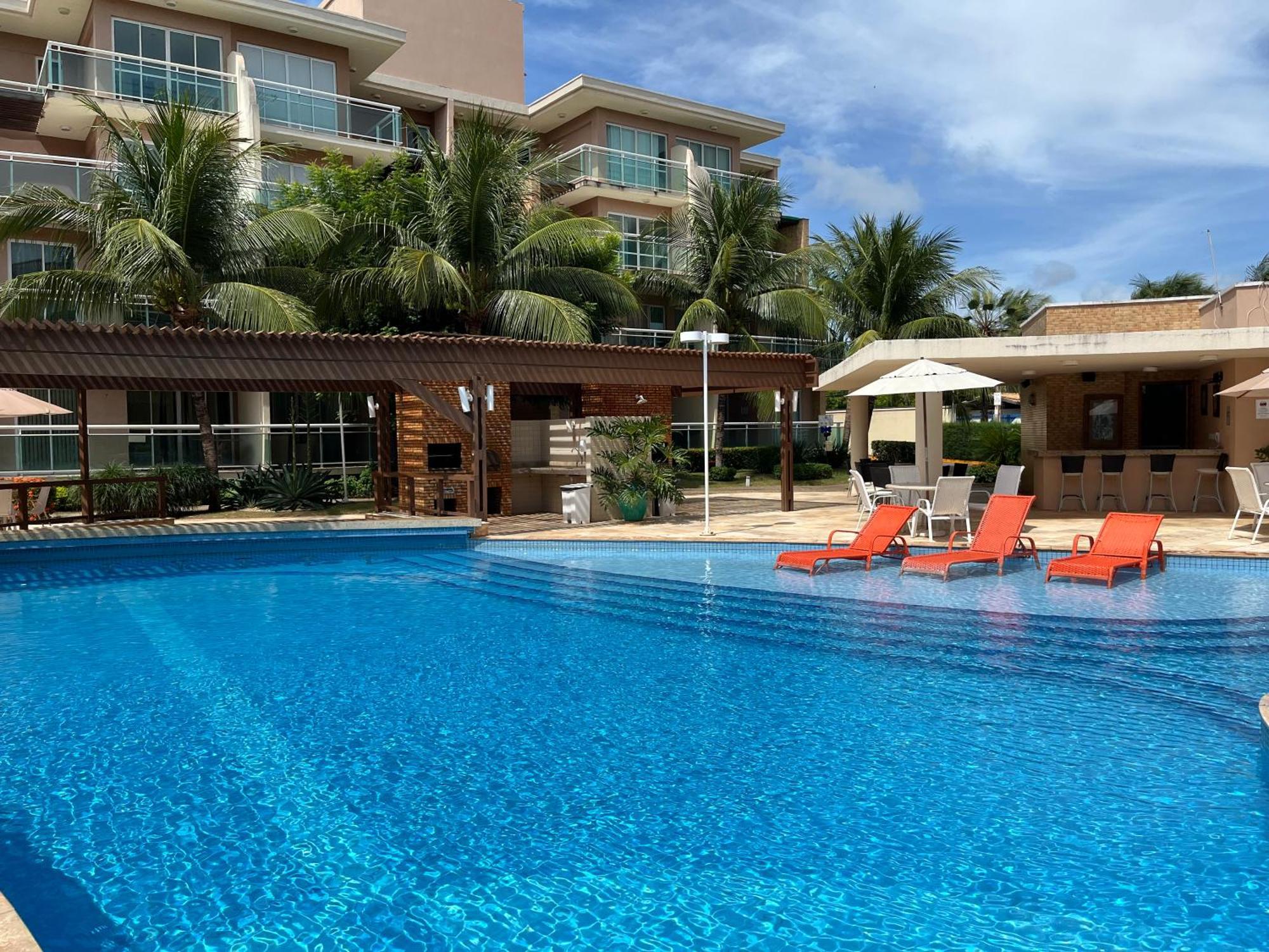 Palm Beach Porto Das Dunas, Apartamento Todo Climatizado Terreo A 350 Metros Beach Park Aquiraz Εξωτερικό φωτογραφία